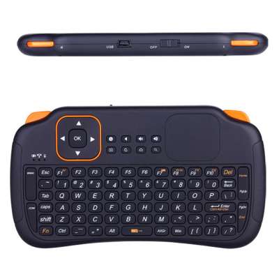 Keyboard S1 2.4GHz Mini Wireless Keyboard with Touchpad Mouse mini keyboard with USB Wireless Mini Qwerty Keyboards